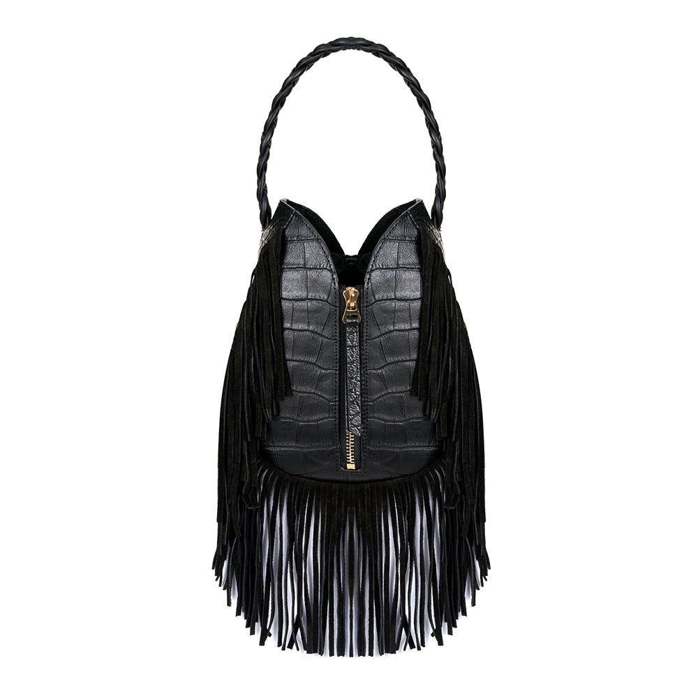 Kate Croco Black Small