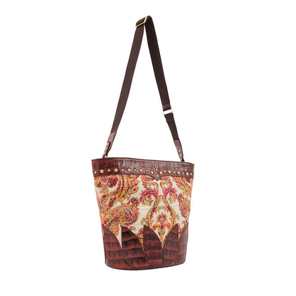 Annique Artisanal Bucket- Light Ethnic