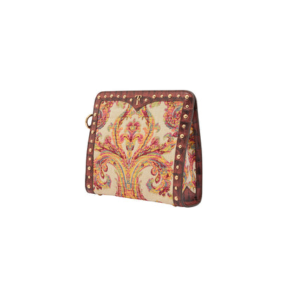 Layla Mystique Clutch- Light Ethnic